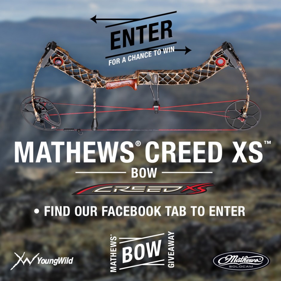 ENDED – Mathews® Creed XS™ Bow Giveaway